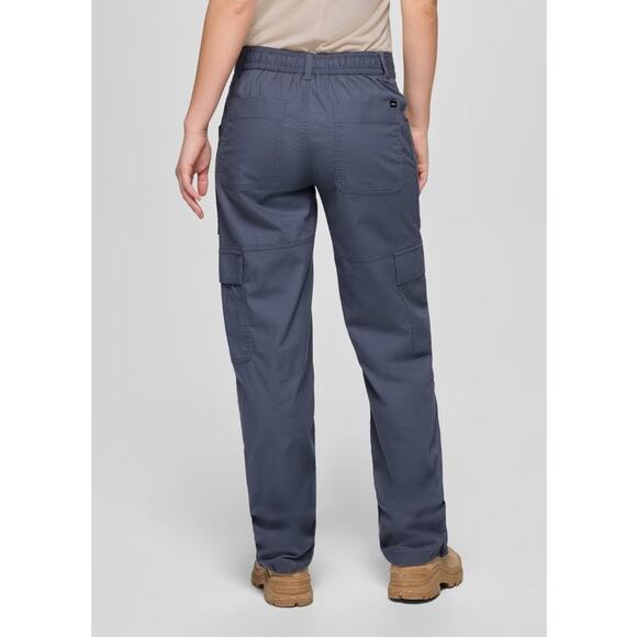 Prana Palisades Ripstop Utility Pant Women's 6 Thundercloud 31" Relaxed Straight - Picture 2 of 12